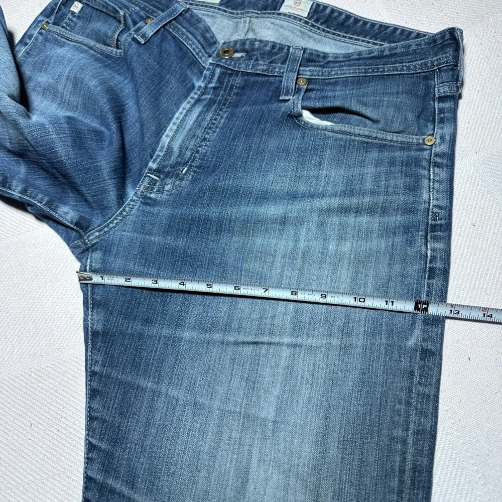AG Adriano Goldschmied Jeans Mens 36x34 The Protege Relaxed Straight Leg Blue